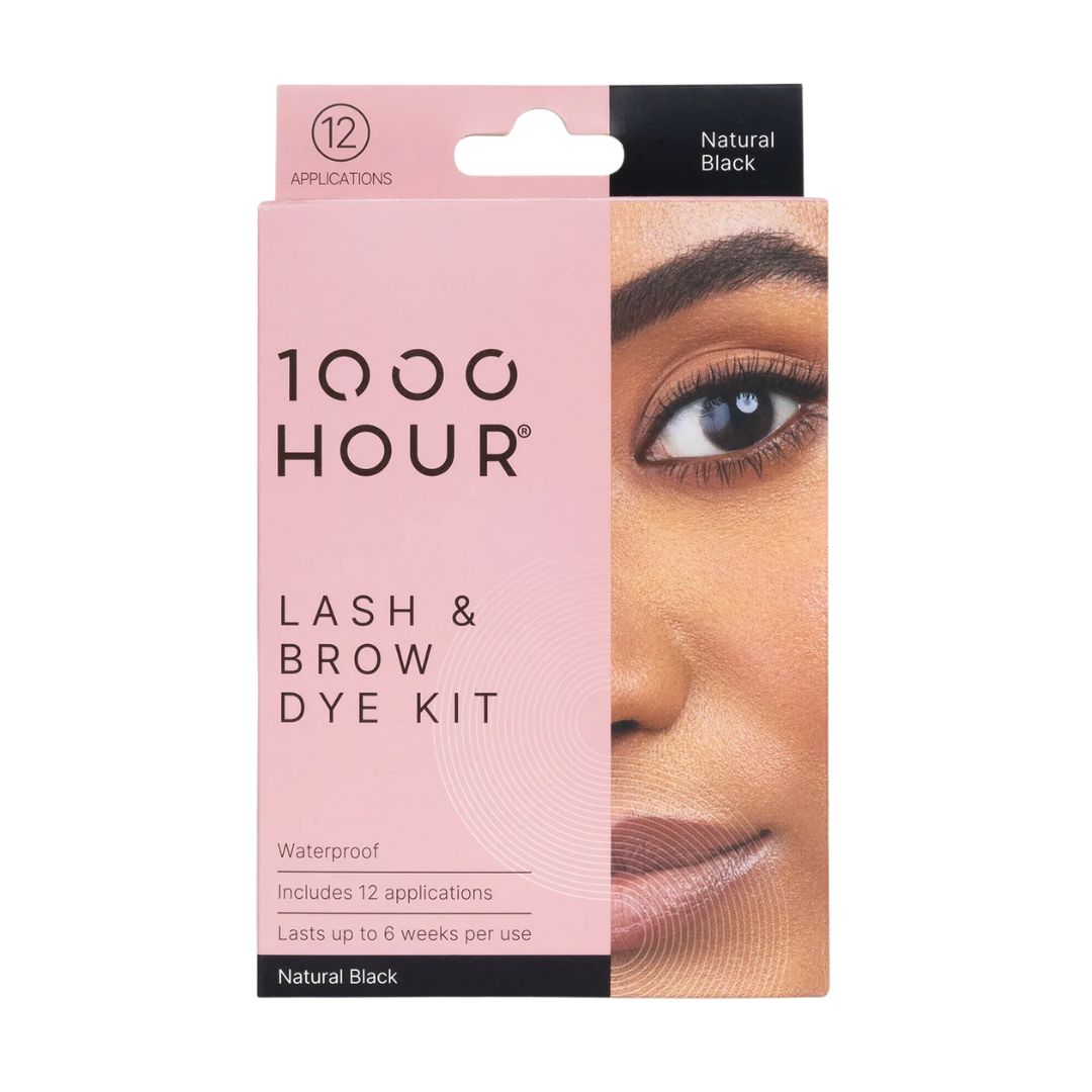 1000 Hour Lash & Brow Natural Black Dye Kit