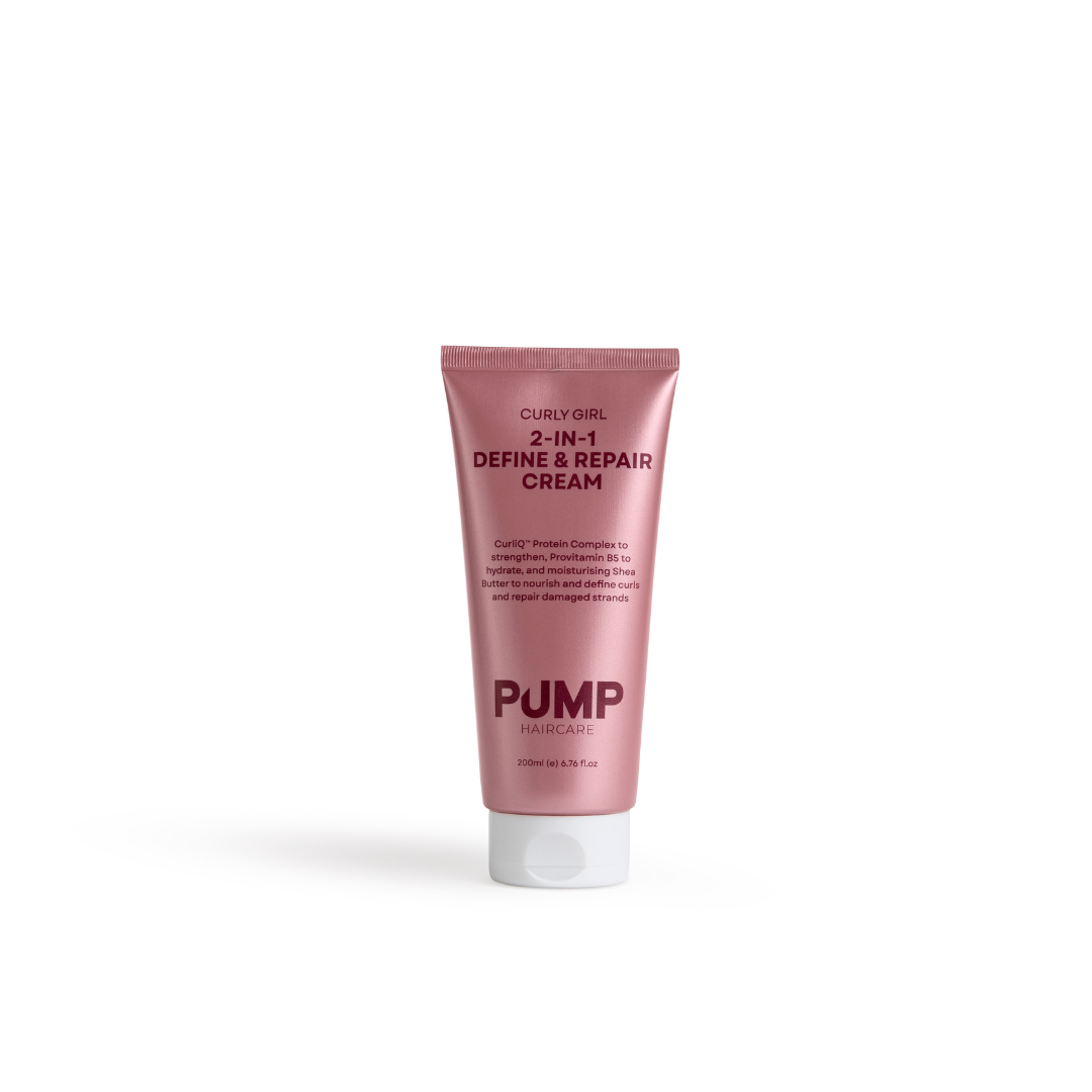 Pump Haircare Curly Girl 2in1 Define and Repair Cream 200ml