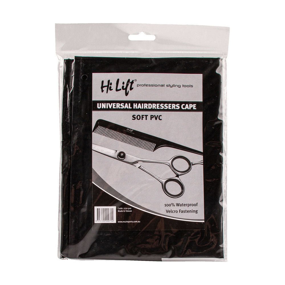 Hi Lift Universal Hairdressing Cape Black - Price Attack