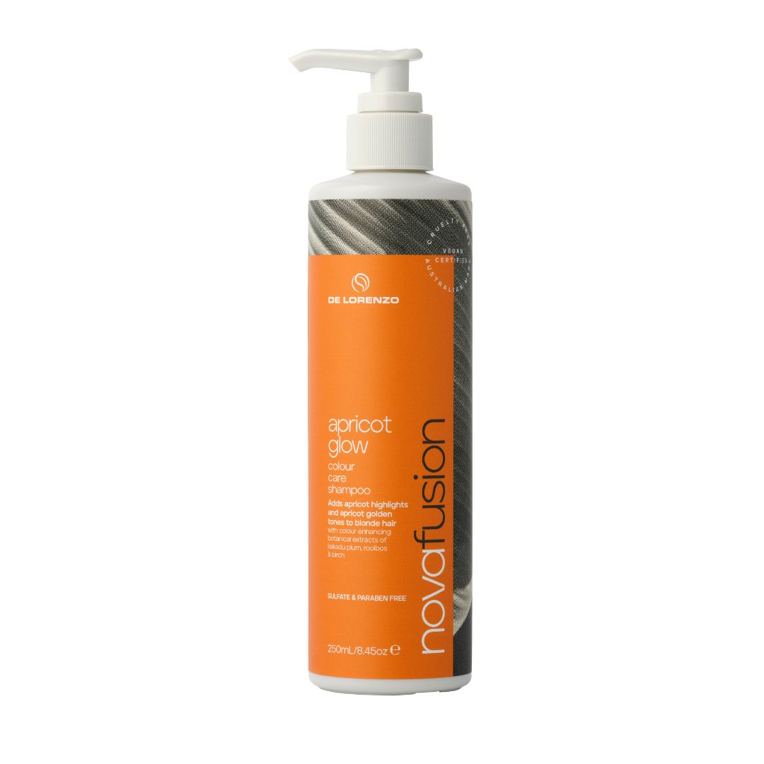 De Lorenzo Novafusion Colour Care Shampoo Apricot Glow 250ml