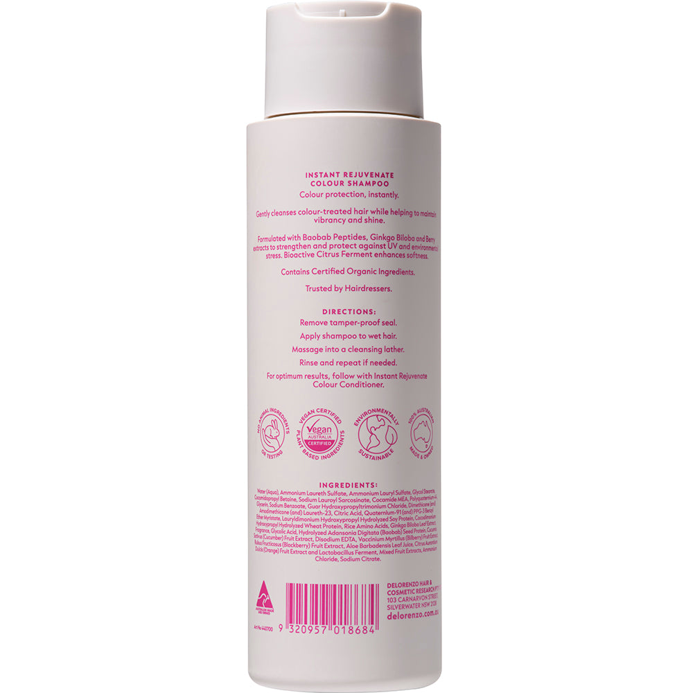 De Lorenzo Instant Rejuvenate Colour Shampoo 375ml