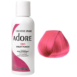 Adore Semi Permanent Hair Colour Fruit Punch 191 118ml - Price Attack