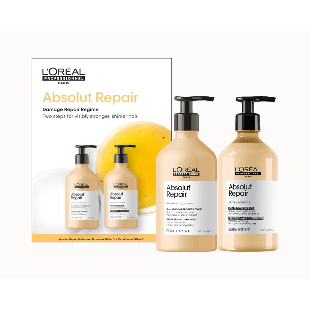 L'Oreal Professionnel Serie Expert Absolut Repair 500ml Duo Pack