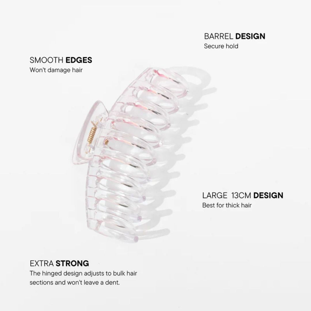 Mermade Hair Claw Clip Clear