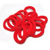 Where on Earth Mini Soft Hair Ties Red - Price Attack