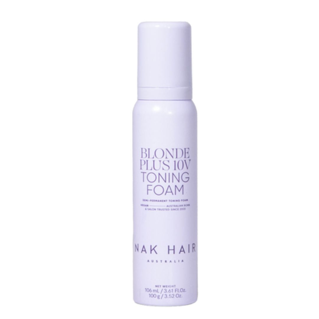 NAK Signature Blonde Plus 10V Toning Foam 100g