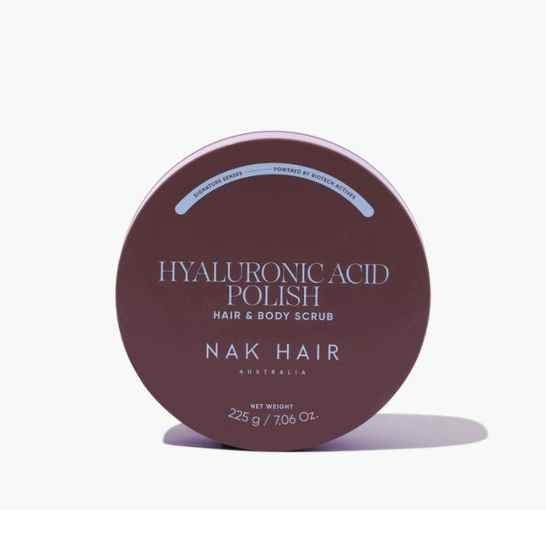 NAK Signature Senses Hyaluronic Acid Polish Hair & Body Scrub 225g