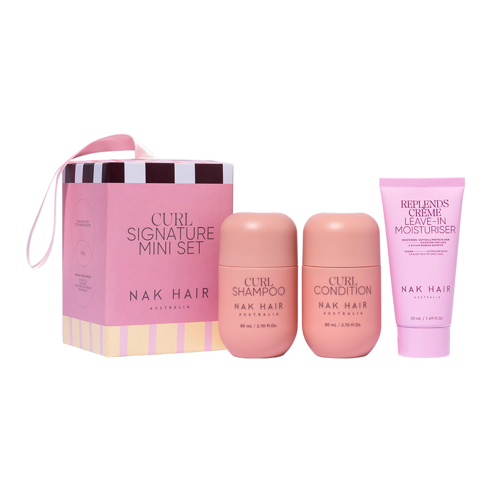 NAK Signature Curl Travel Trio Pack