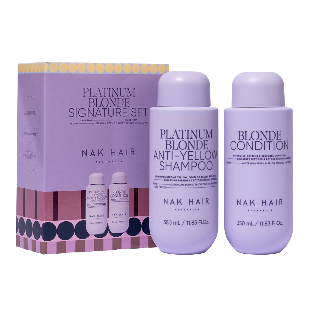 NAK Signature Platinum Blonde Anti-Yellow Duo Pack