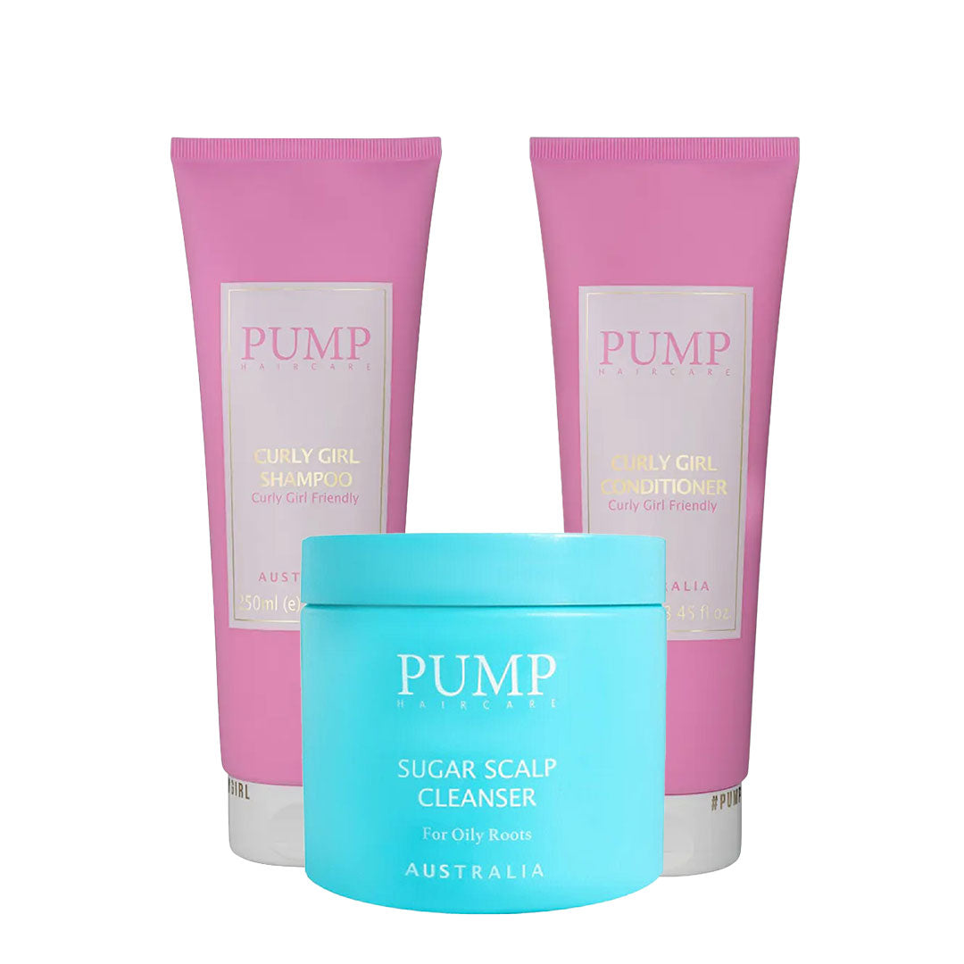 Pump Curly + Scalp 3 FOR 2 Routine Price Attack