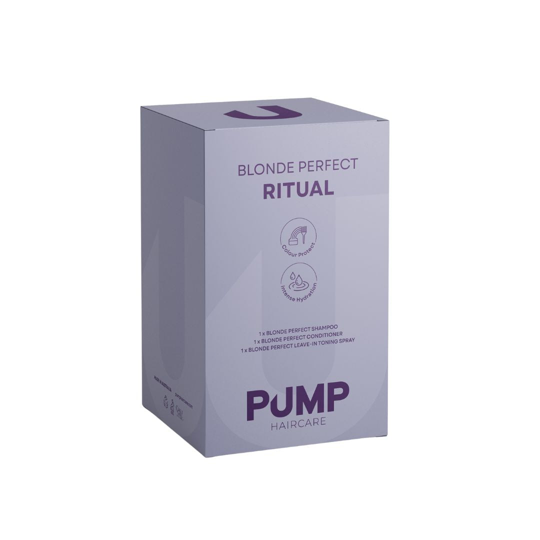 Pump Haircare Blonde Perfect Trio Pack