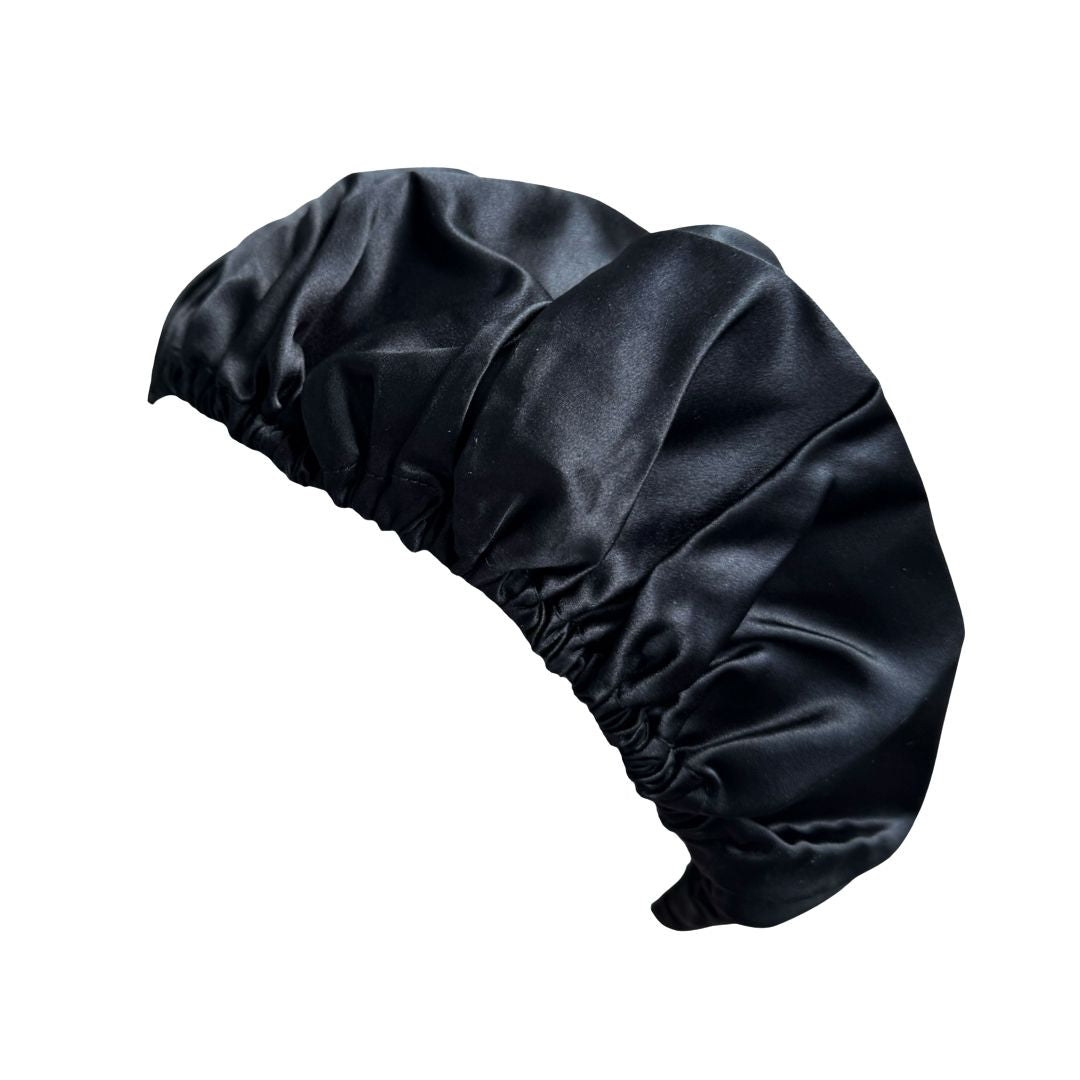 Pump Haircare Mulberry Silk Sleep Cap Black Price Attack