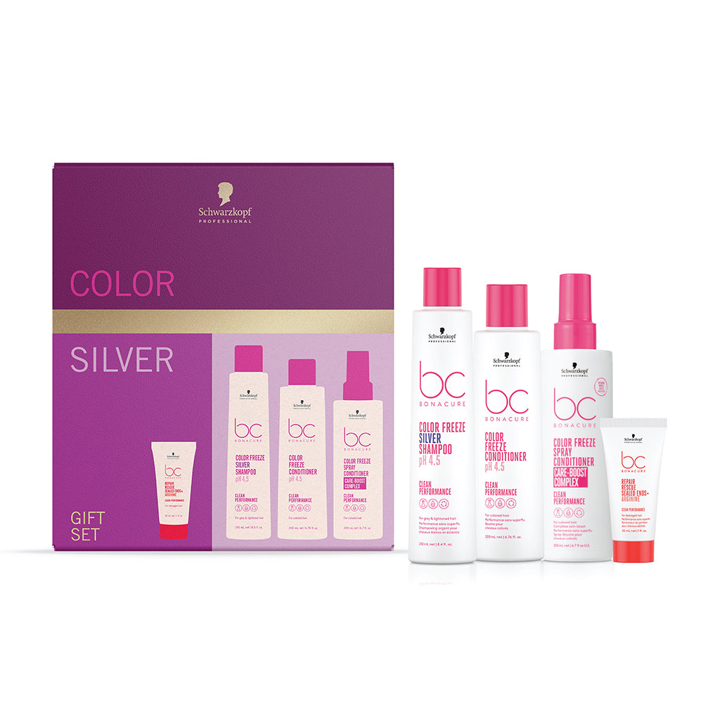 Schwarzkopf Professional BC Color Freeze Silver Trio Pack + Bonus