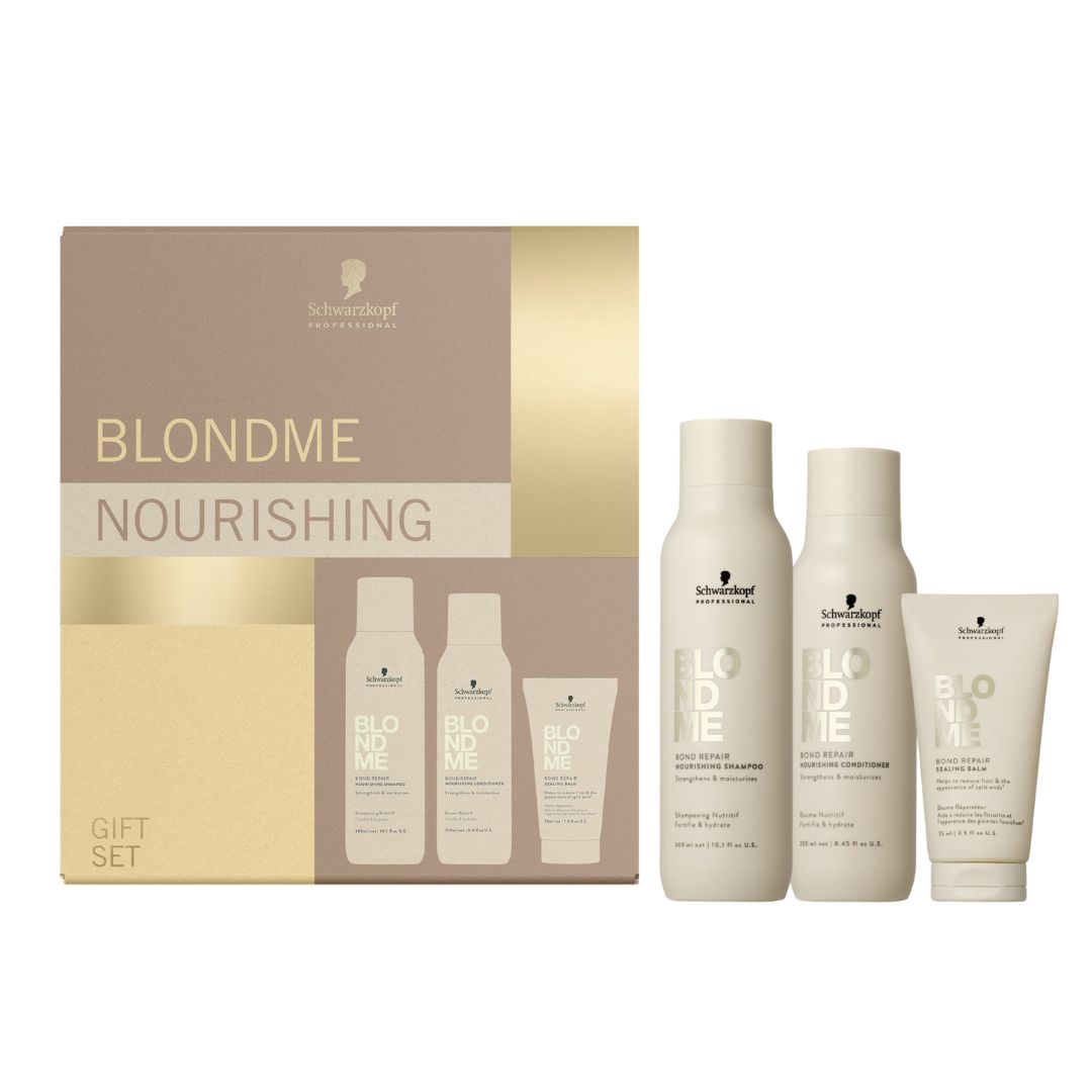 Schwarzkopf Professional BlondMe Nourishing Trio Pack