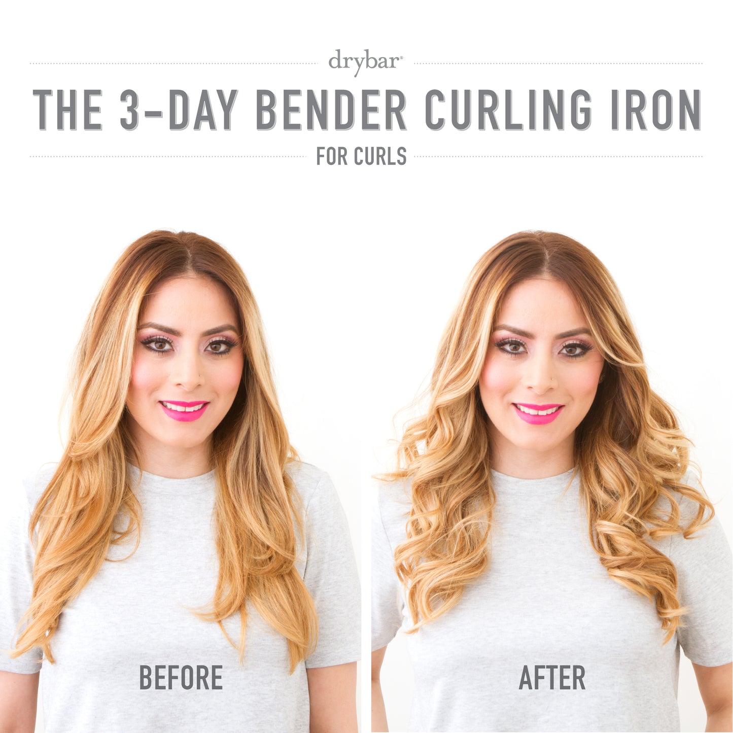Drybar The 3-Day Bender Rotating Curling Iron 1" Inch