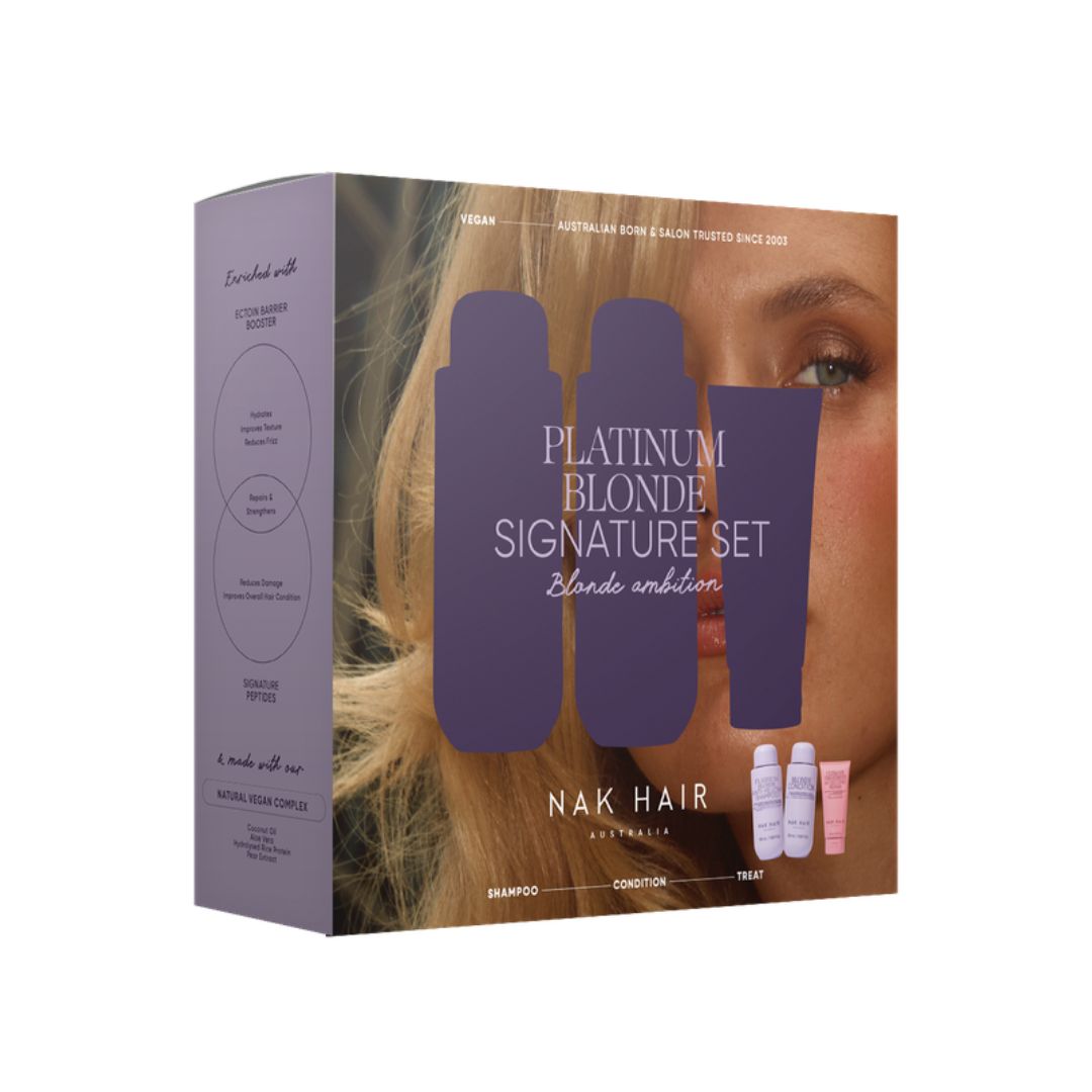 NAK Signature Platinum Blonde Trio Pack