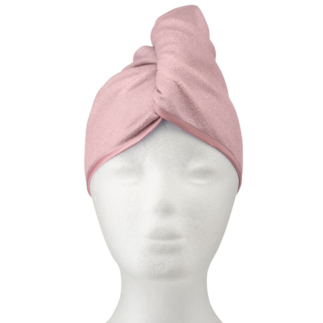 Ugly Swan Unicorn Microfibre Hair Towel Blush Bloom