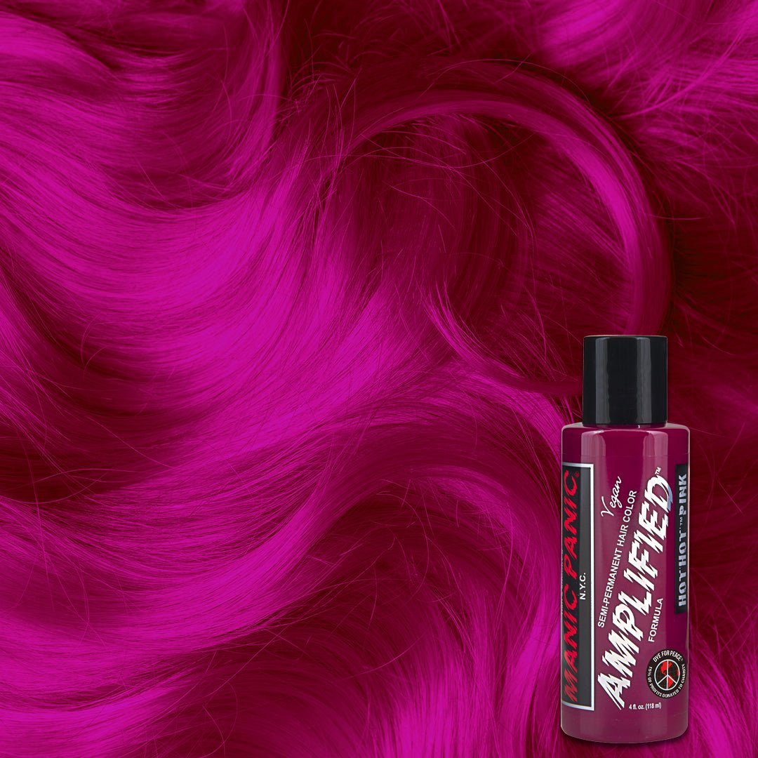 Manic Panic Amplified Semi Permanent Hair Colour Hot Hot Pink 118ml - Price Attack
