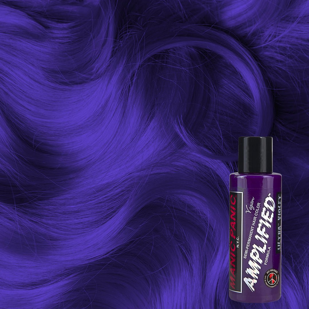 Manic Panic Amplified Semi Permanent Hair Colour Ultra Violet 118ml - Price Attack