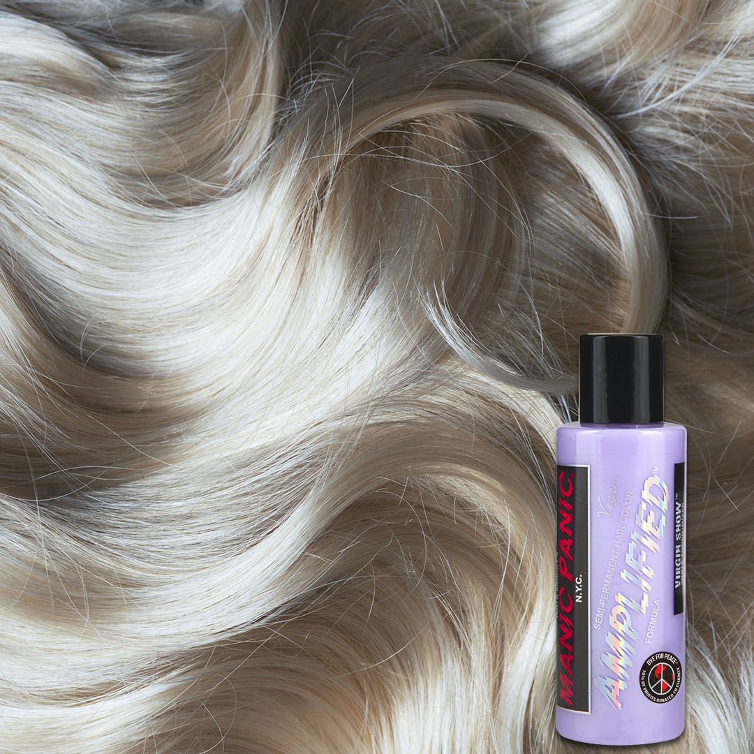 Manic Panic Amplified Semi Permanent Hair Colour Virgin Snow 118ml - Price Attack