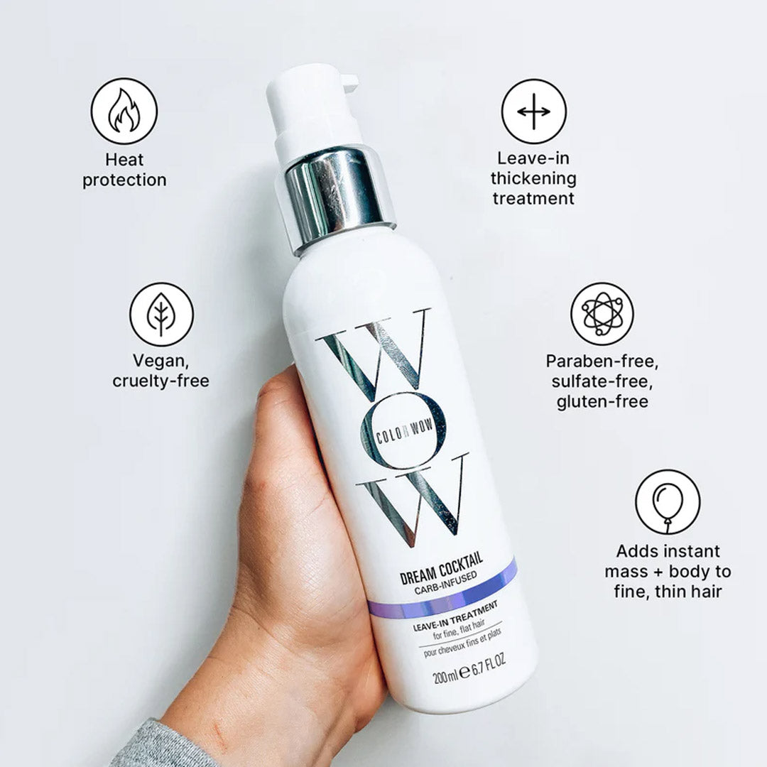 Color WOW Dream Cocktail Carb-Infused Leave-In Treatment - Fine Hair 200ml