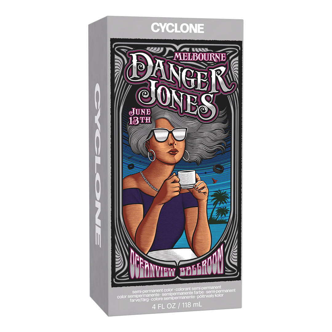 Danger Jones Semi-Permanent Color Cyclone Silver 118ml