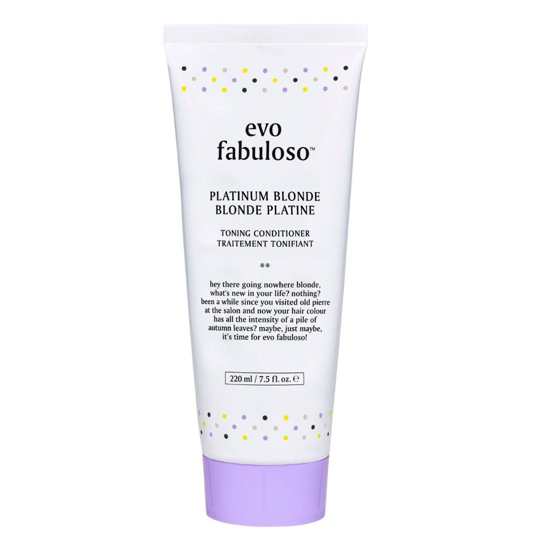 Evo Fabuloso Platinum Blonde Toning Conditioner 220ml