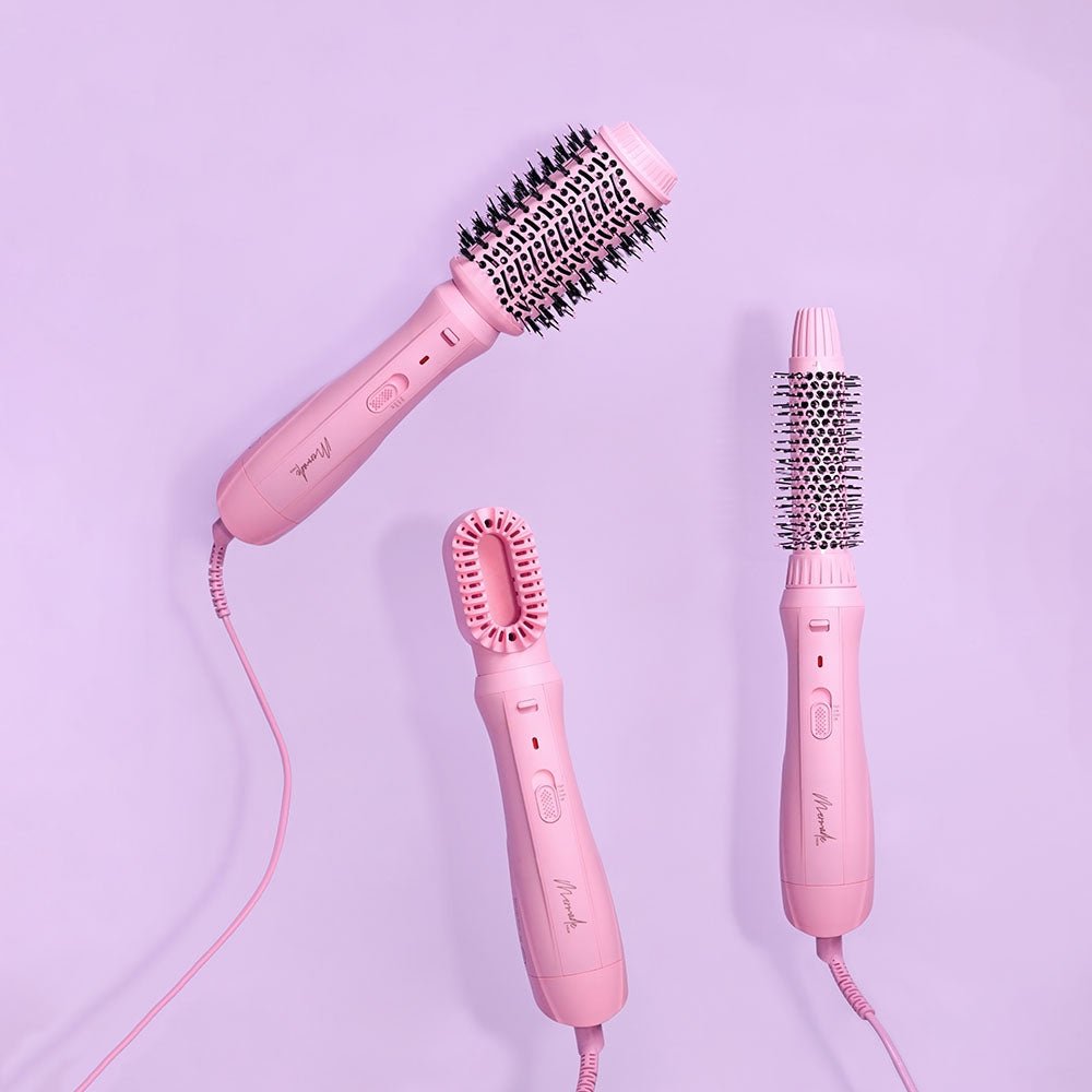 Mermade Hair Interchangeable Blow Dry Brush Pink - Price Attack