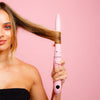 Mermade Hair Spin Curler 25mm Pink - Price Attack