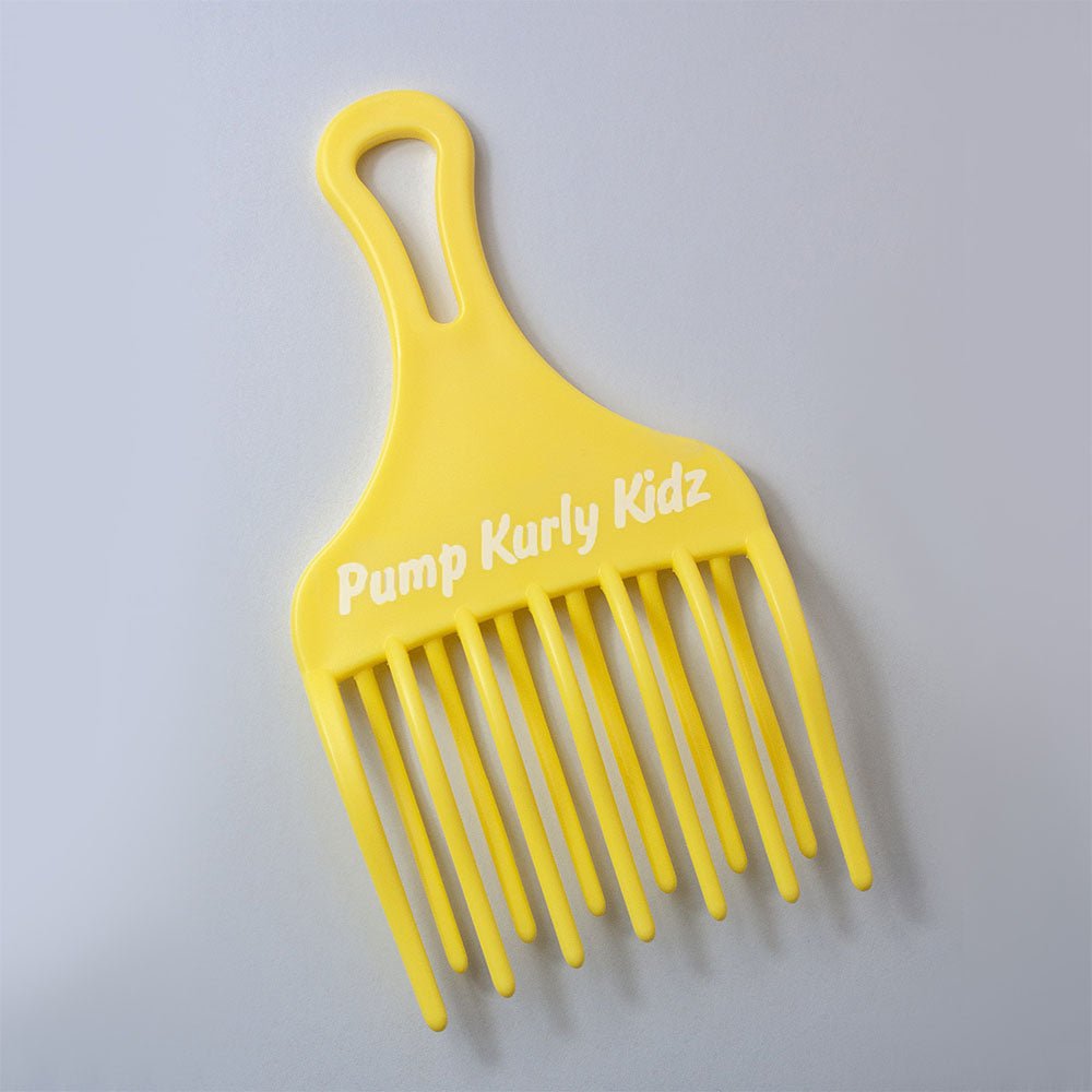 Pump Kurly Kidz Yellow Curl Detangle Comb - Price Attack