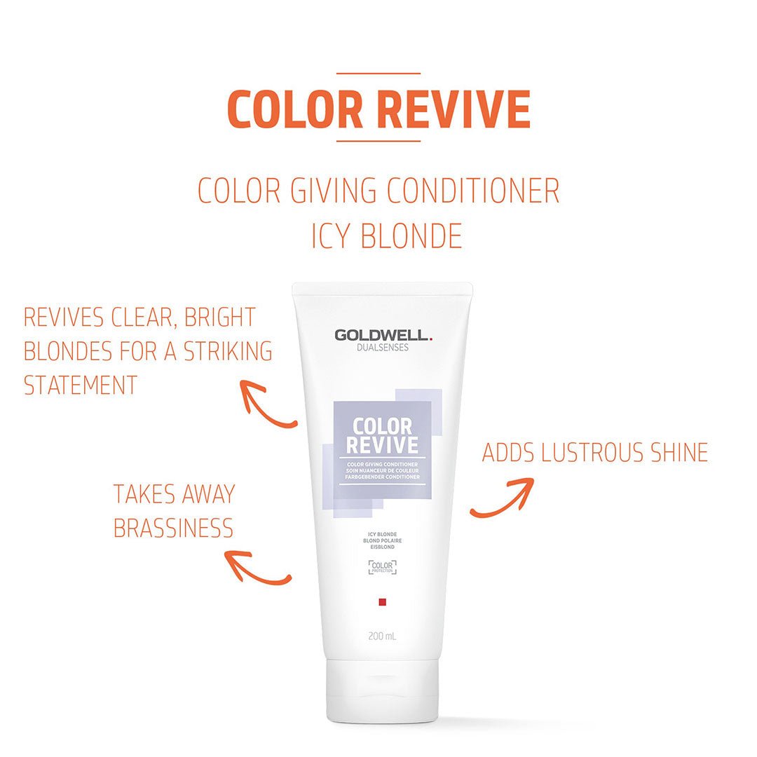 Goldwell Dualsenses Color Revive Conditioner Icy Blonde 200ml - Price Attack