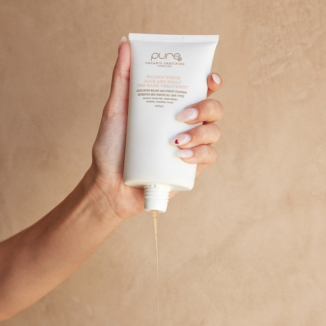 Pure Walnut Scrub Hair and Scalp Pre-Wash Treatment 150ml