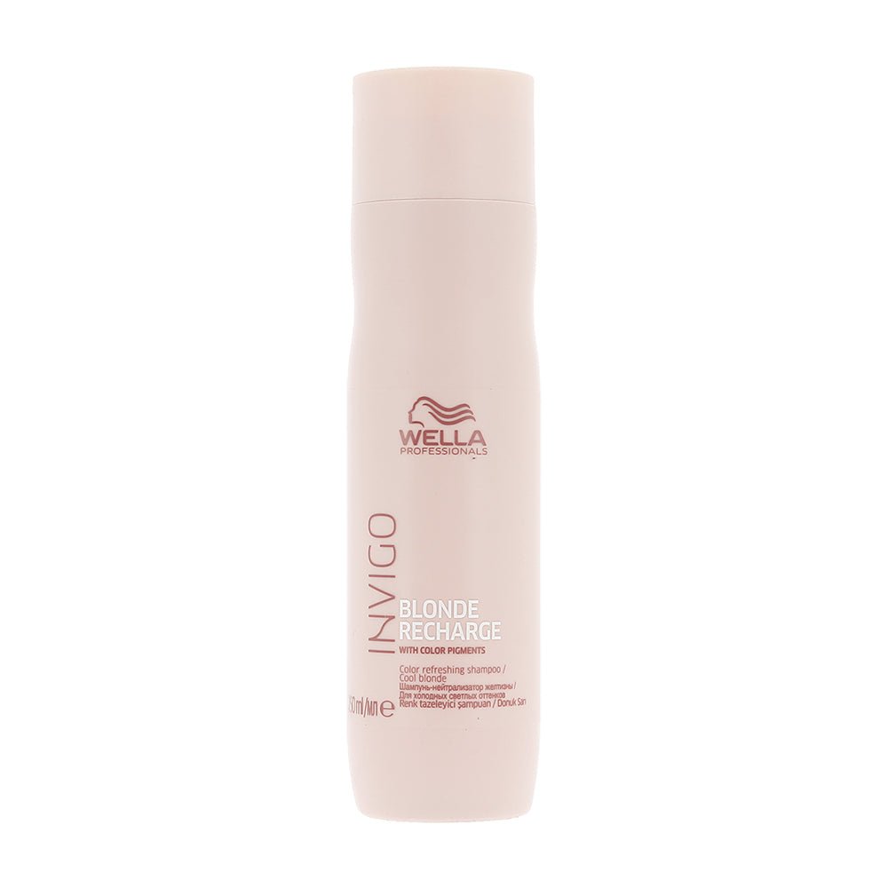 Wella Invigo Blonde Recharge Cool Blonde Refreshing Shampoo 250ml - Price Attack