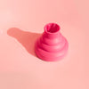 Pump Haircare Pink Curl Diffuser pink background
