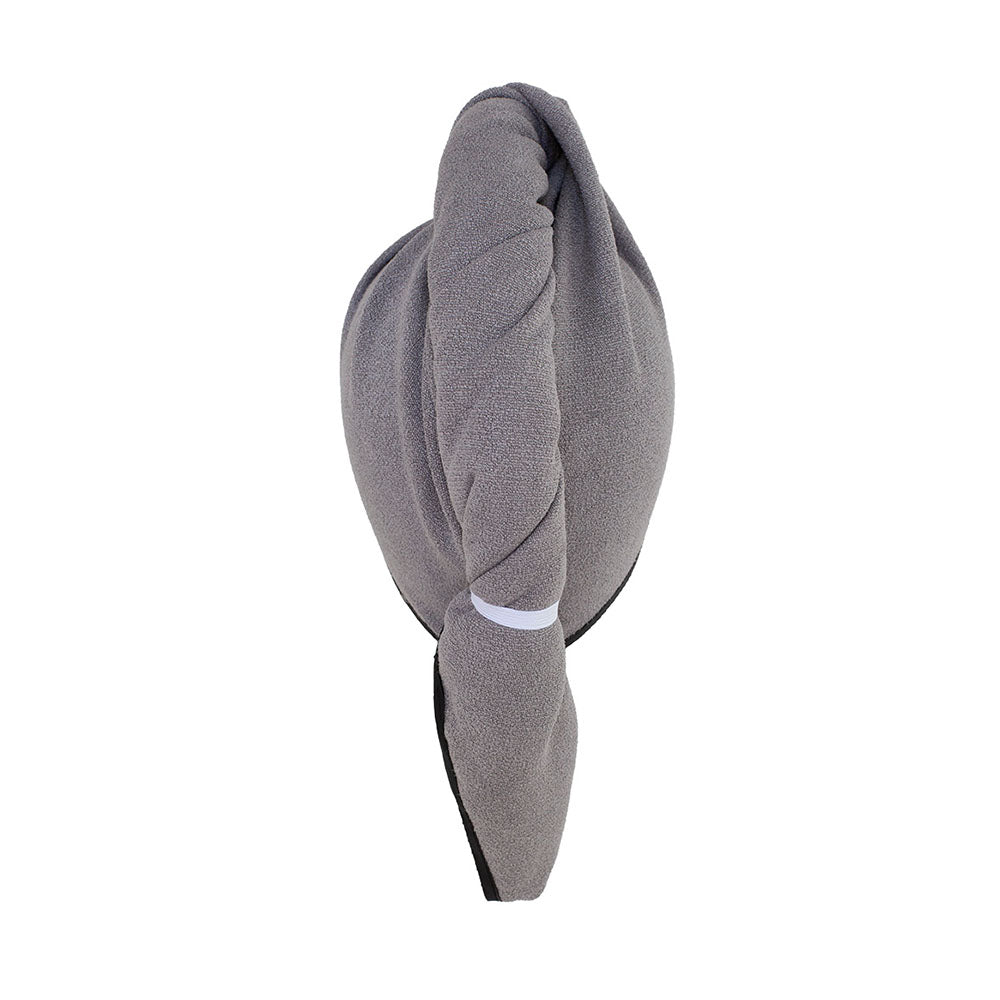 Ugly Swan Unicorn Microfibre Hair Towel Charcoal - Price Attack