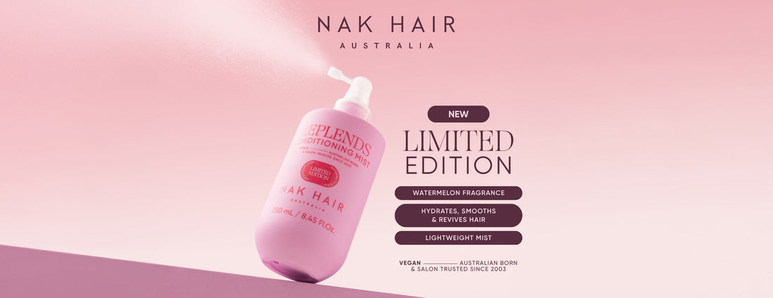 Introducing the Replends Conditioning Mist by NAK Hair: Lightweight, Limited Edition Hydration