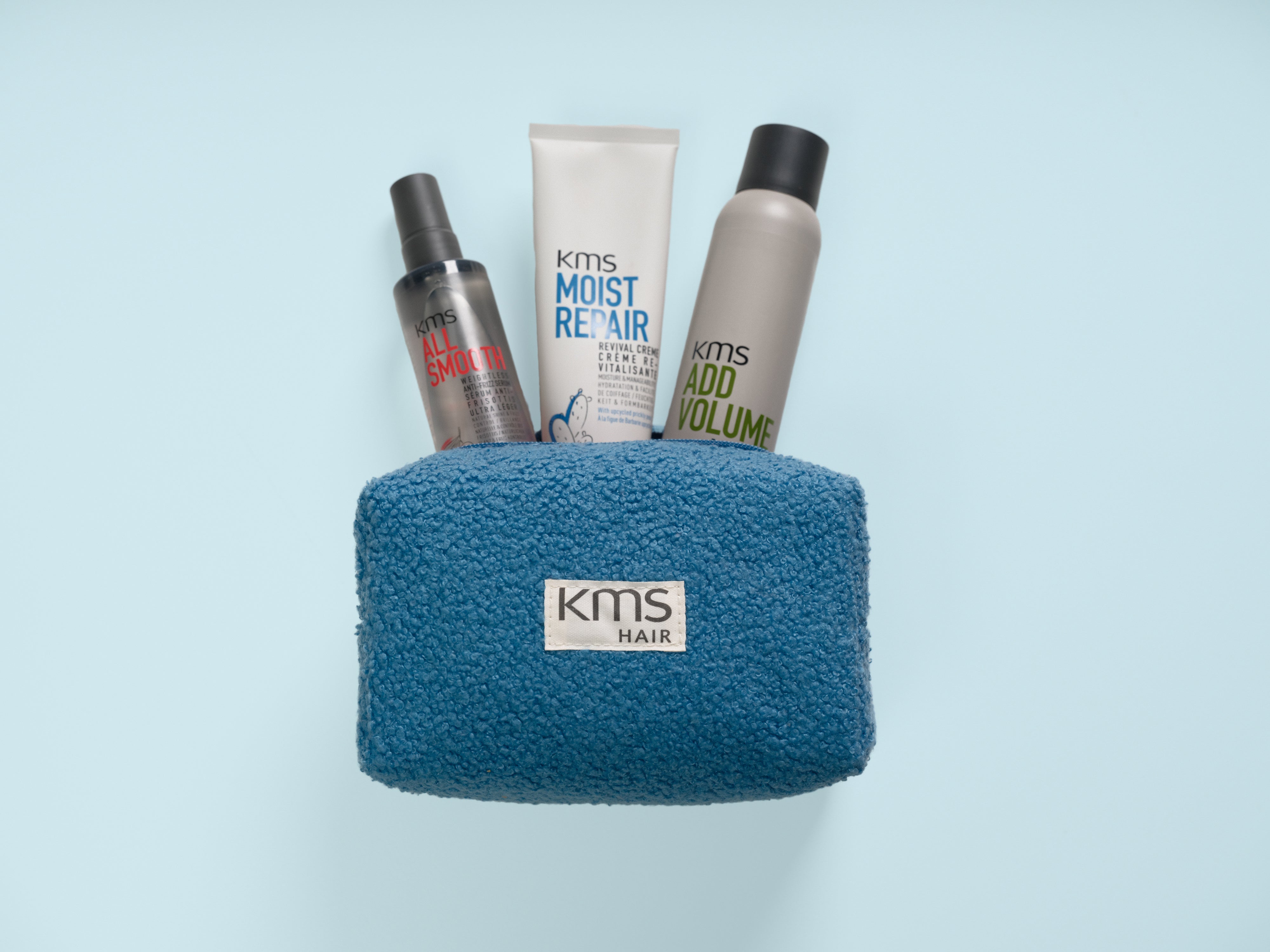 KMS Hair Cerulean Fleece GWP Bag