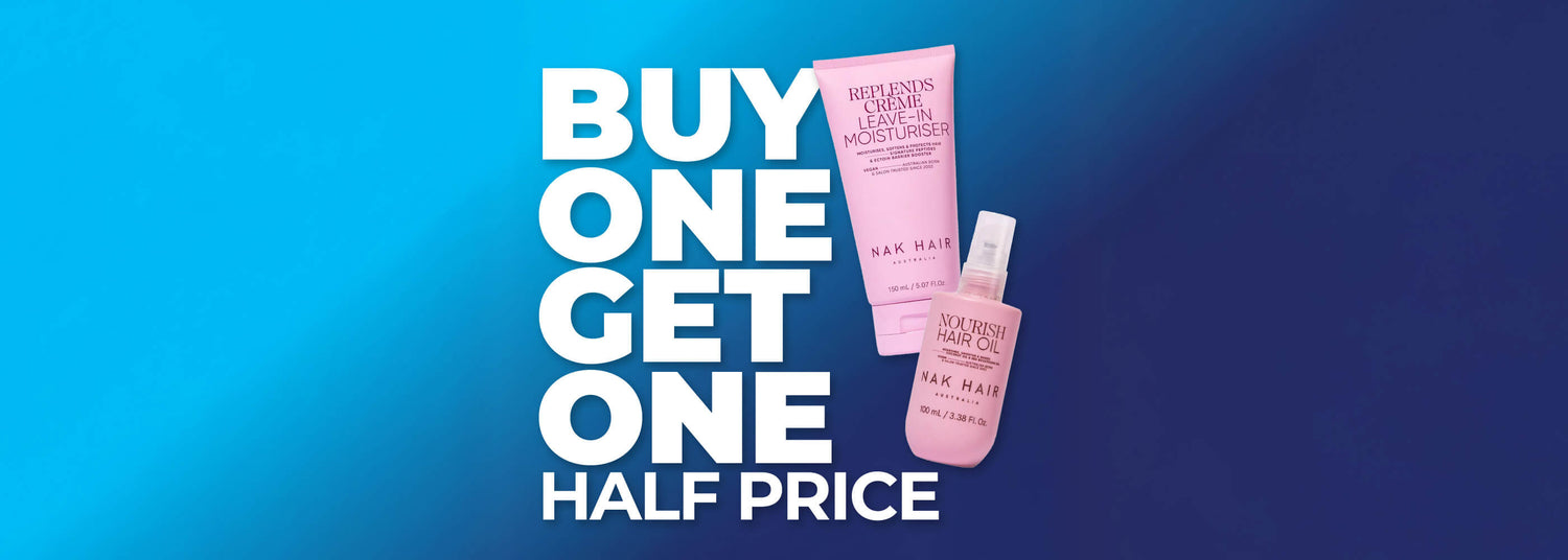 Buy One Get One Half Price NAK Hair