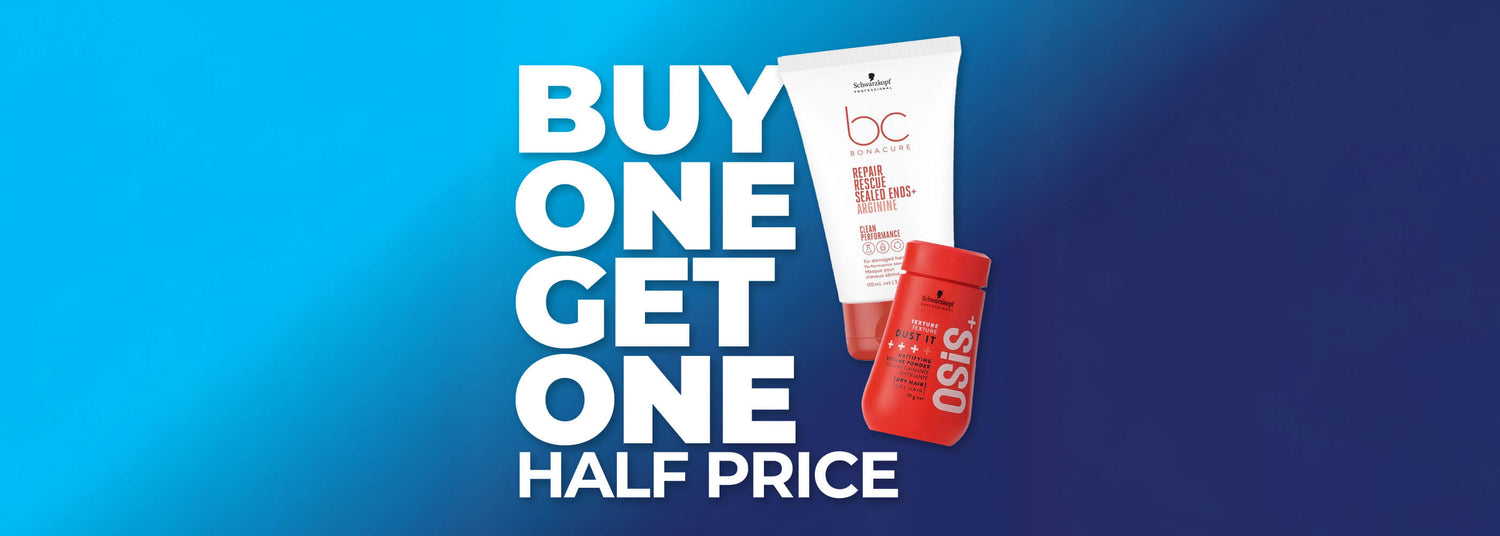 Buy One Get One Half Price Schwarzkopf