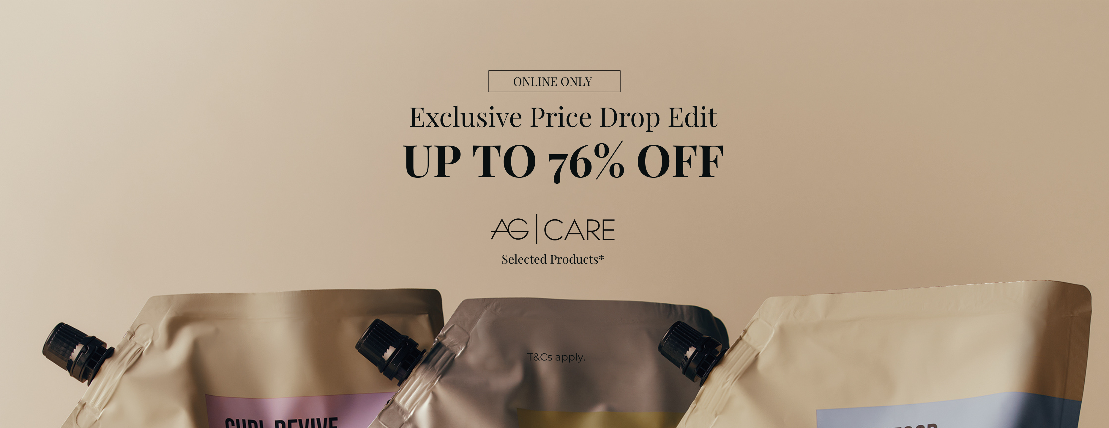 AG Care Exclusive Price Drop Edit