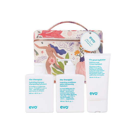 evo Hydrate Trio Pack + Cosmetic Bag