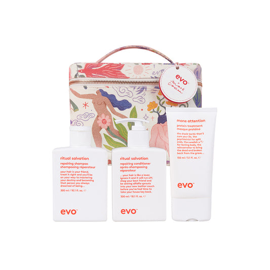 evo Repair Trio Pack + Cosmetic Bag