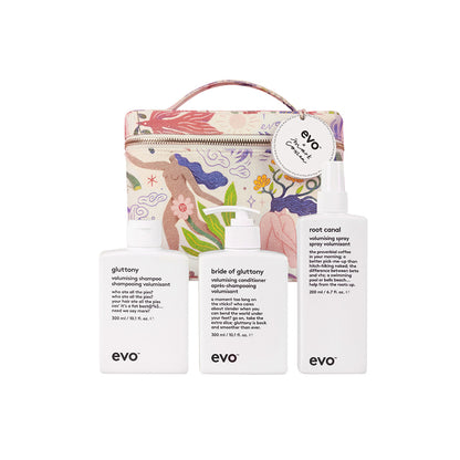 evo Volume Trio Pack + Cosmetic Bag