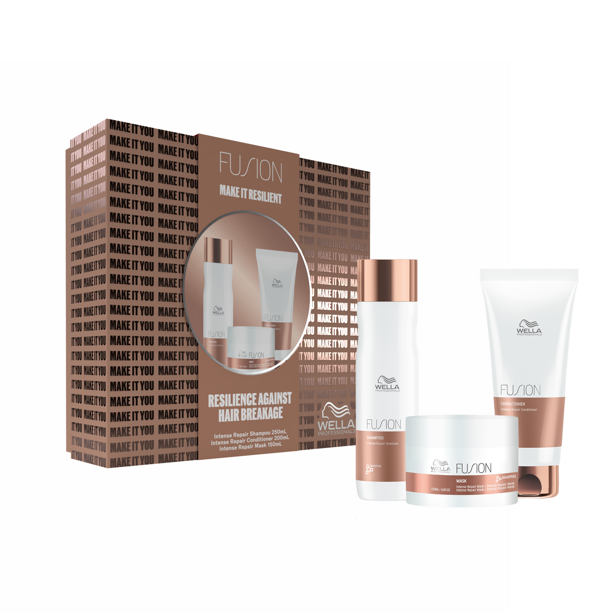 Wella Professionals Fusion Intense Repair Trio Pack