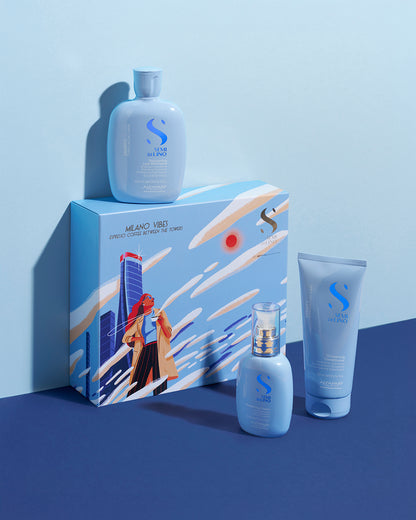 Alfaparf Milano Semi Di Lino Density Thickening Trio Pack