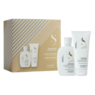 Alfaparf Milano Semi Di Lino Diamond Illuminating Duo Pack