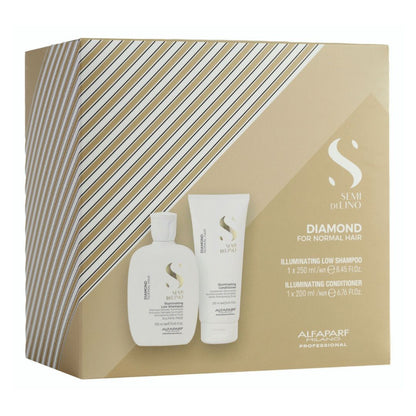Alfaparf Milano Semi Di Lino Diamond Illuminating Duo Pack