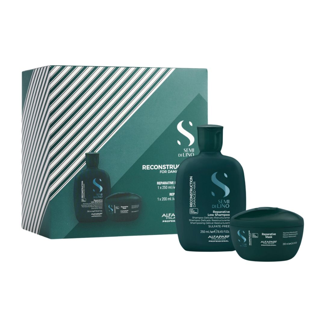 Alfaparf Milano Semi Di Lino Reconstruction Duo Pack
