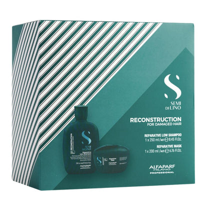 Alfaparf Milano Semi Di Lino Reconstruction Duo Pack