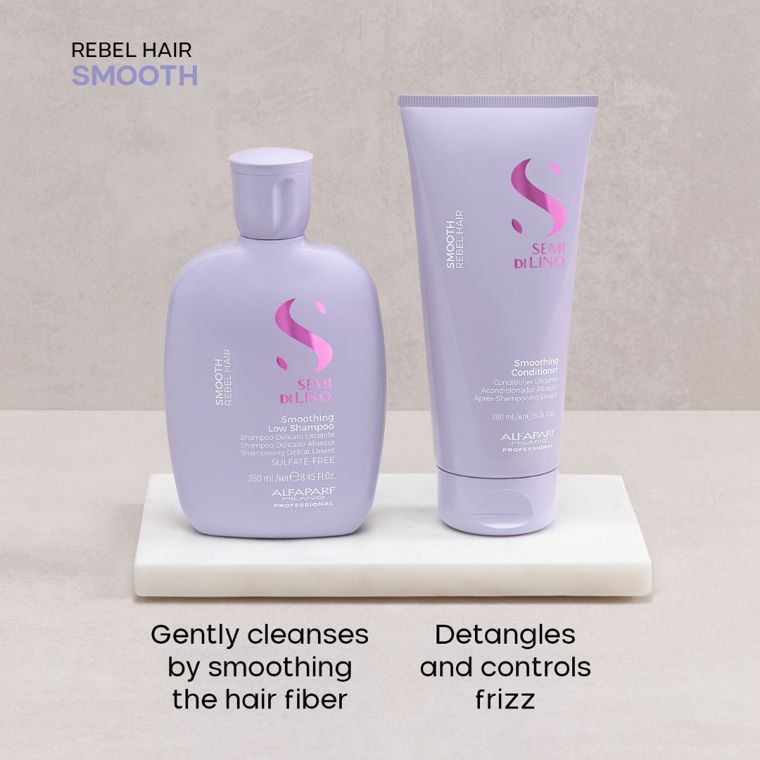 Alfaparf Milano Semi Di Lino Smoothing Duo Pack